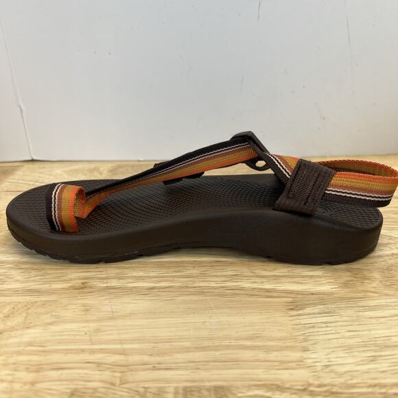 Chaco Bodhi Toe Loop Sports Sandals Belt Java Brown Orange Strap Mens Size 7 main image 7
